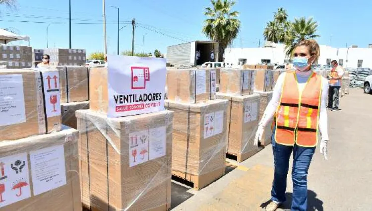 Entregan equipo a hospitales