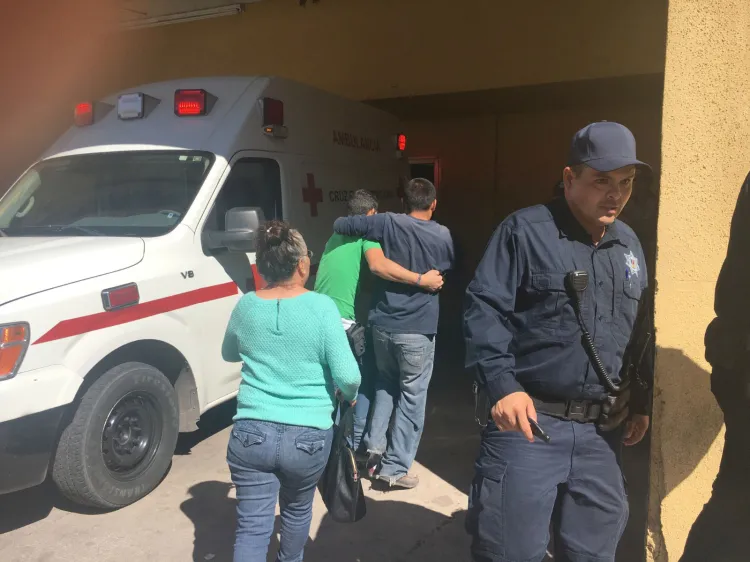 Recibe impacto de bala al caminar