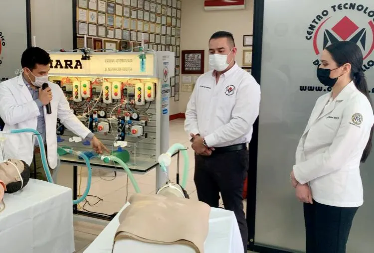 Presentan máquina automatizada de respiración asistida (MARA)