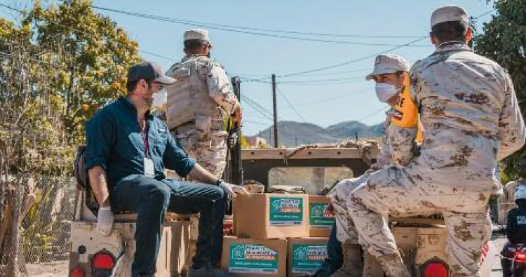 Avanza de entrega de ayuda