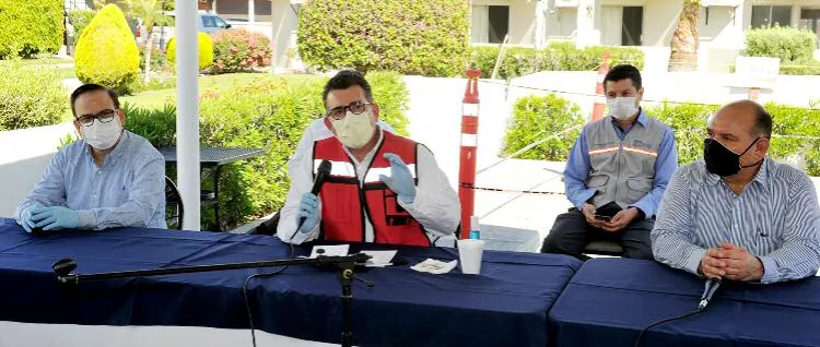 Refuerzan autoridades de Salud y Seguridad Pública acciones contra Covid-19 en SLRC