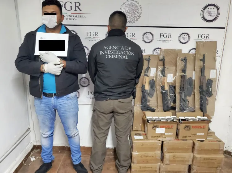 Llevaba trailero más de 20 mil cartuchos