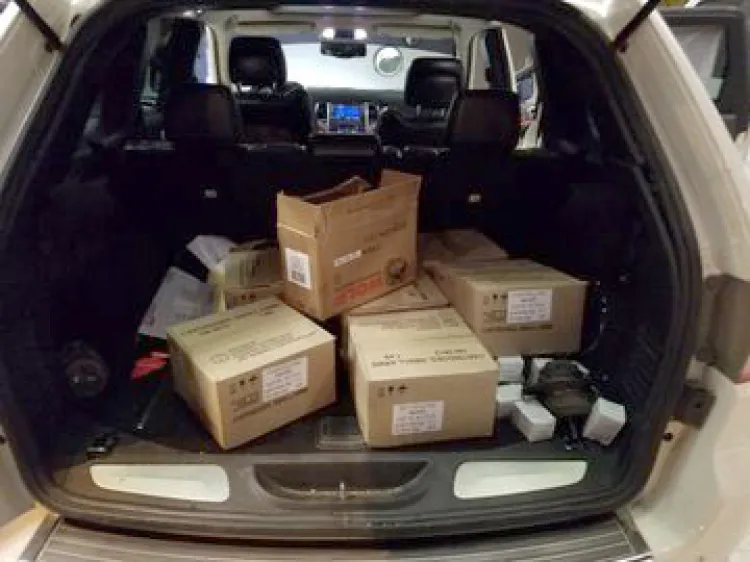 Decomisan casi 30 mil cartuchos