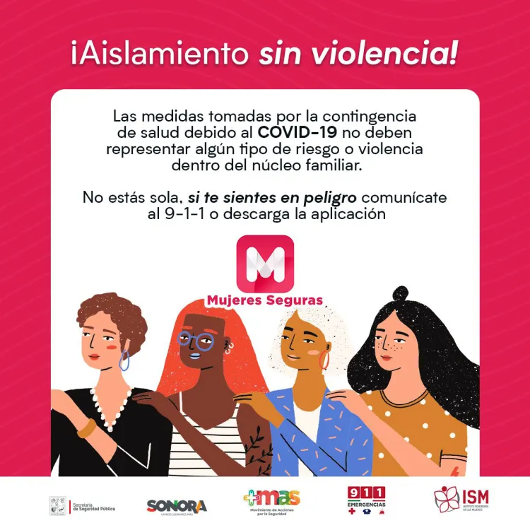 Fomenta Seguridad Pública aislamiento sin violencia