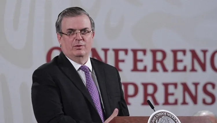 Niega Marcelo Ebrard presión de EU a México sobre cadenas productivas