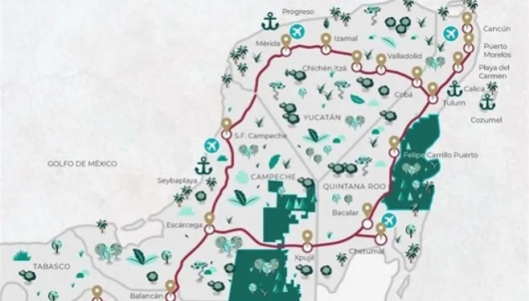 Consorcio liderado por Slim gana licitación para segundo tramo del Tren Maya