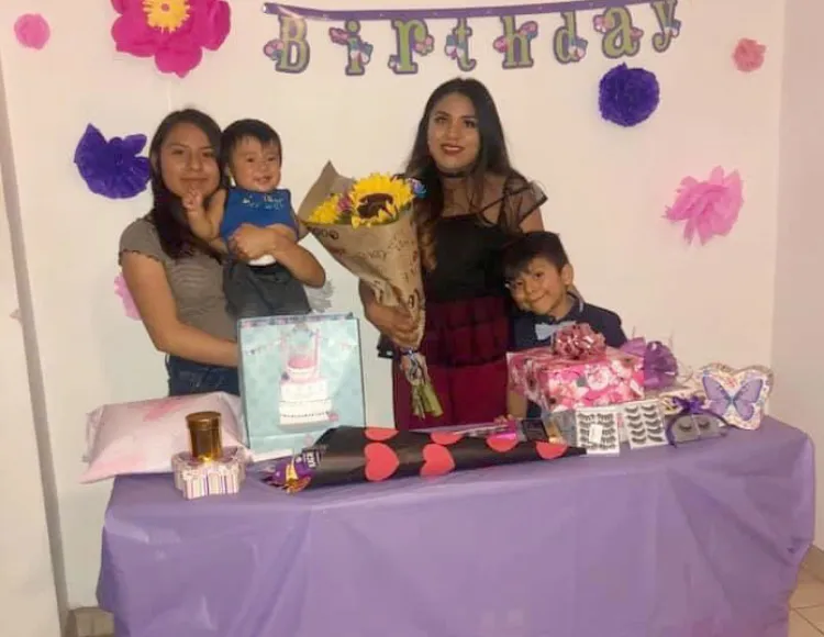 Celebra su cumpleaños en casa