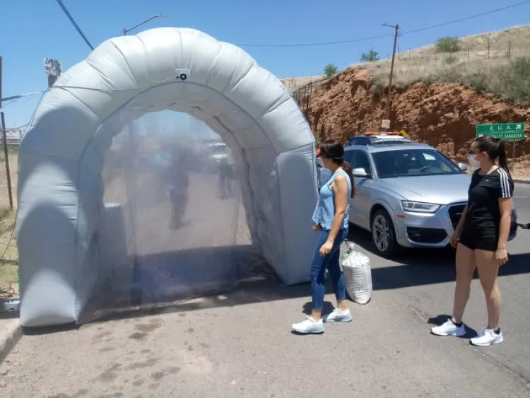 Instala Alcalde túnel sanitizante