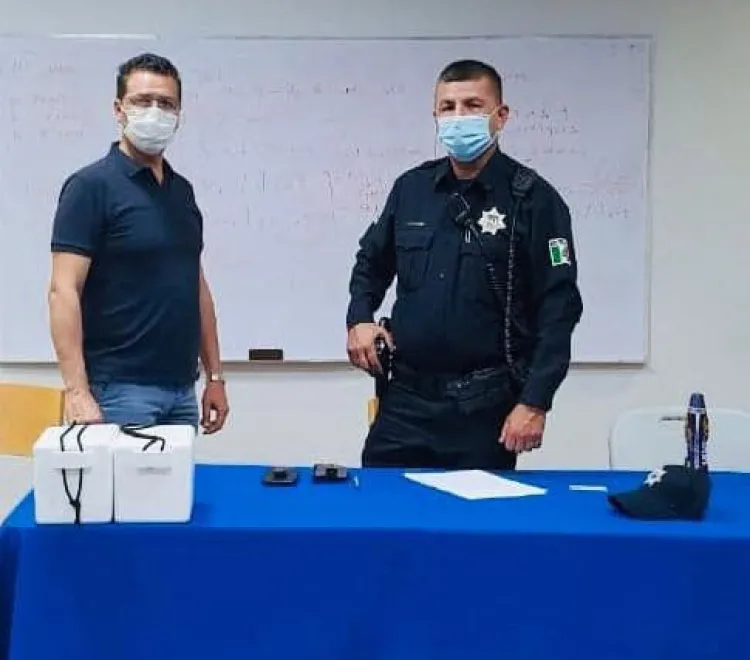 Entregan medicamento a Seguridad Pública Municipal