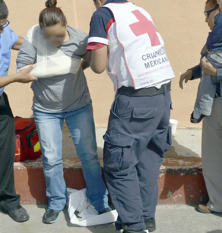 Denuncia agresión por parte de su suegra