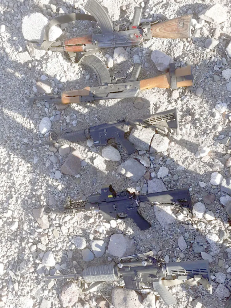 Decomisan arsenal en Magdalena