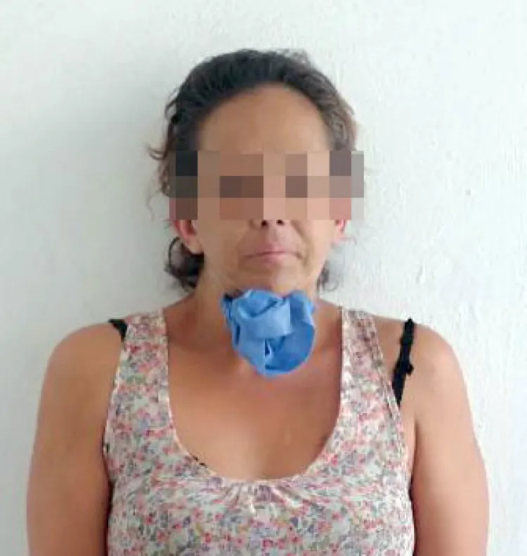 Detienen a mujer con 189 dosis de droga