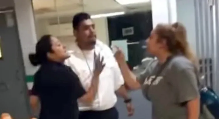 Escenifican lamentable agresión en garita