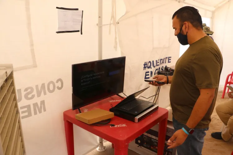 Instalan tercera cámara térmica