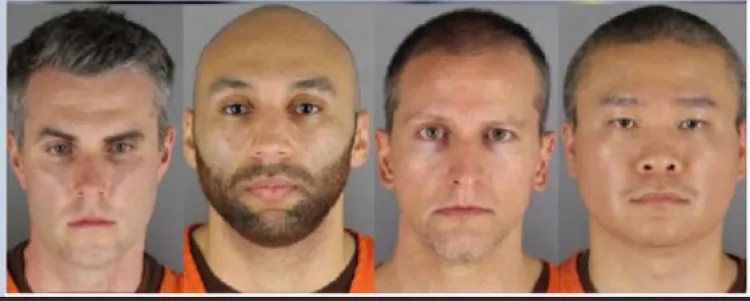 Acusan a otros tres policías de Minneapolis