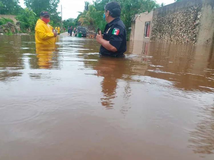 Yucatán en Alerta Naranja por 'Cristóbal'; activan albergues