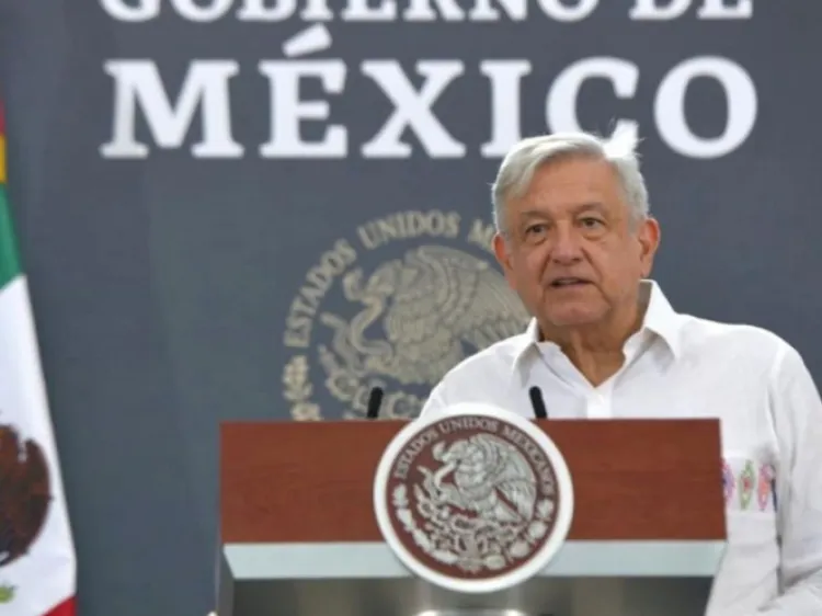 Alfaro debe presentar pruebas sobre injerencia en protestas: López Obrador
