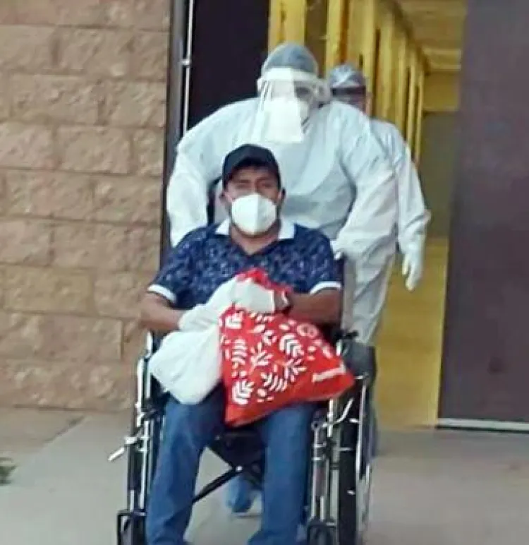 Se recupera de Covid-19 enfermero de Hospital General de Cananea