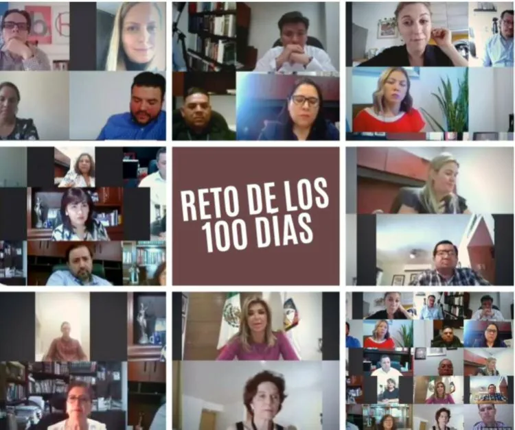 Alcanzan metas en “Reto de los cien días”