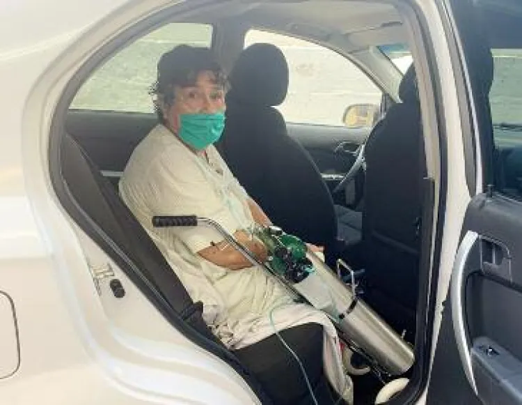 Dan de alta a paciente de COVID-19 en Guaymas