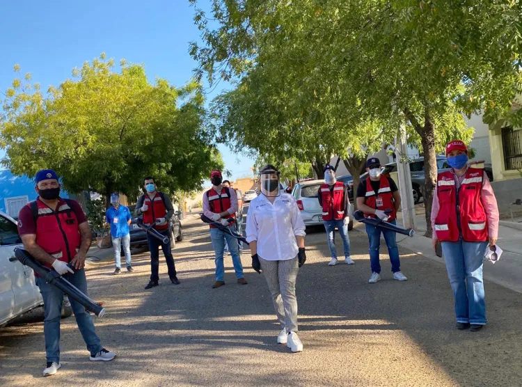 Realizan tres mil sanitizaciones en viviendas