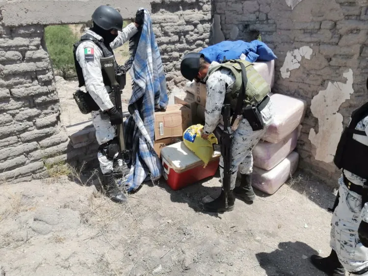 Incauta Guardia Nacional droga