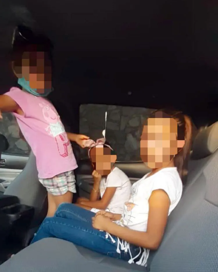 Rescata a tres niñas de “tiradero”