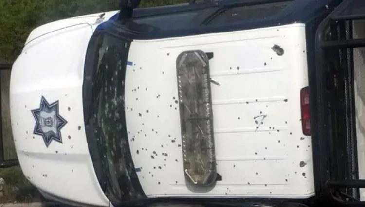 Matan a cinco policías estatales en Apaseo el Alto, Guanajuato