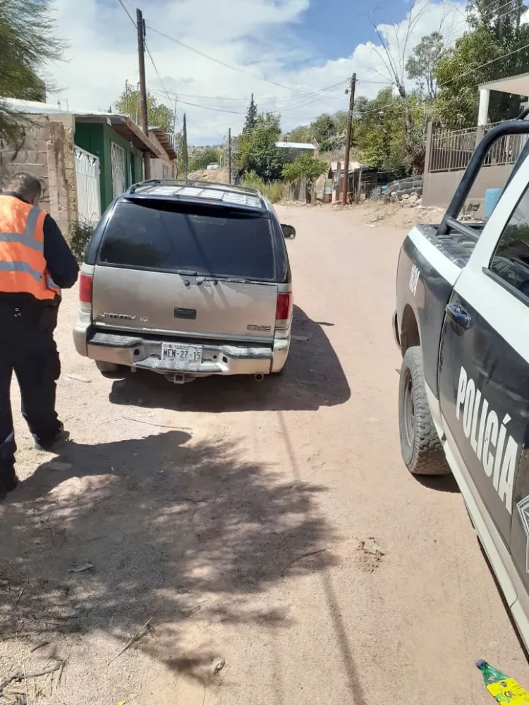 Localizan vehículo robado