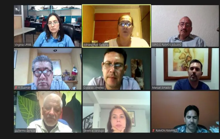 Se reúnen de manera virtual los Ingenieros y Arquitectos