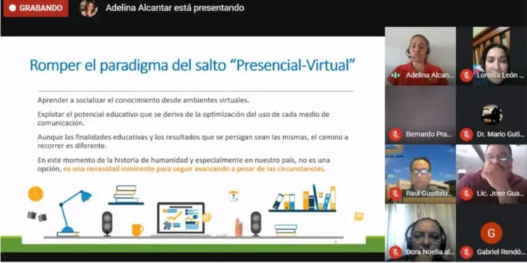 Capacitan en educación virtual