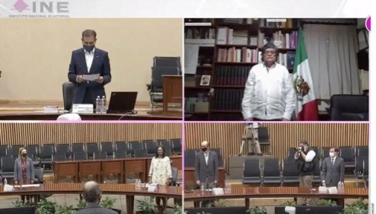 Rinden protesta 4 nuevos consejeros del INE