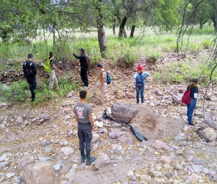 Localizan restos de desaparecidos