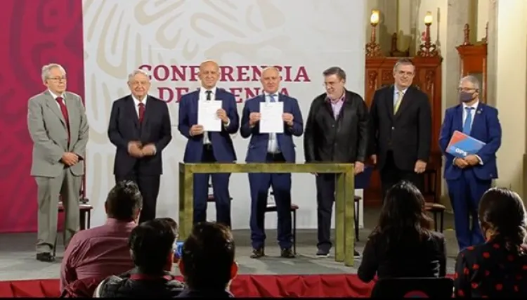 Firma Gobierno convenio con ONU para comprar medicamentos y vacunas