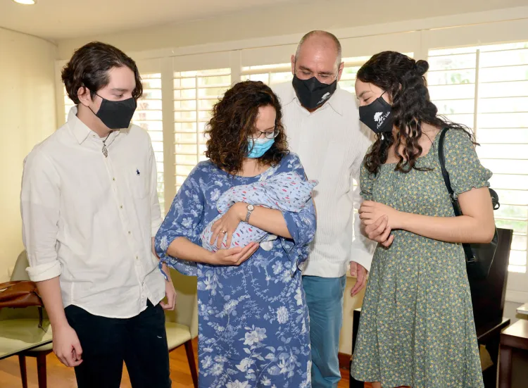 Recién nacido ingresa a “Familias Solidarias”