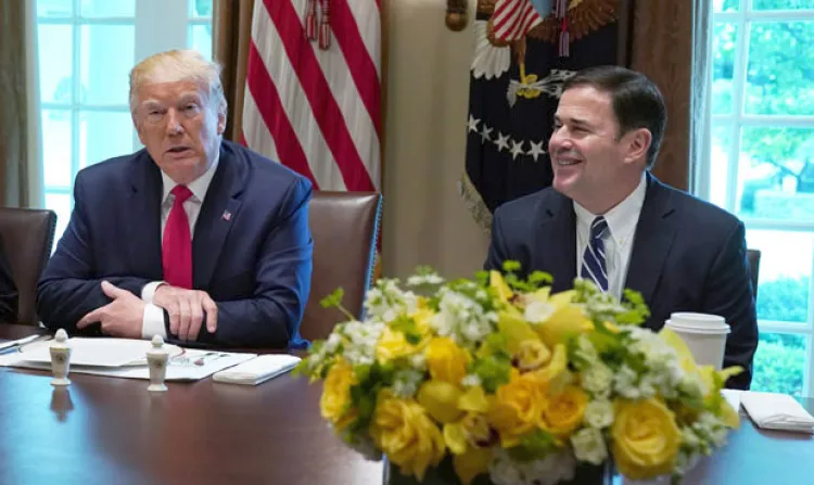 Recibirá Presidente Trump a Doug Ducey