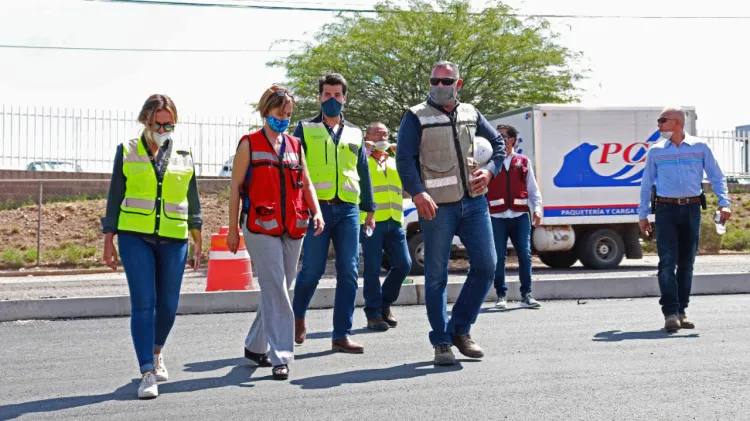 Supervisa obra del periférico