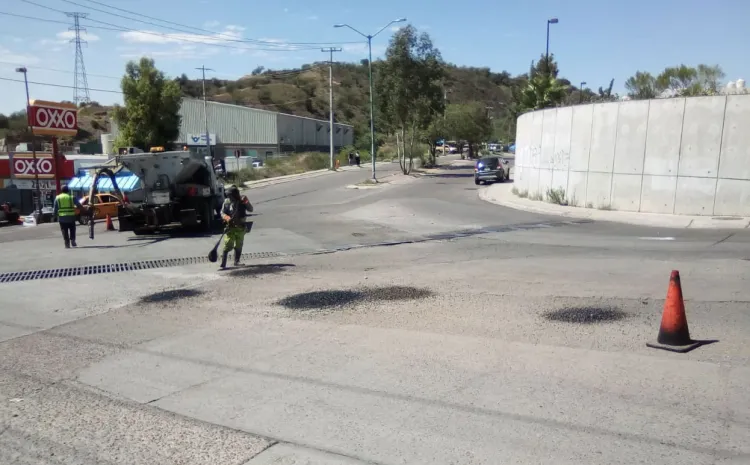 Dejan en buenas condiciones calles de colonia Las Bellotas