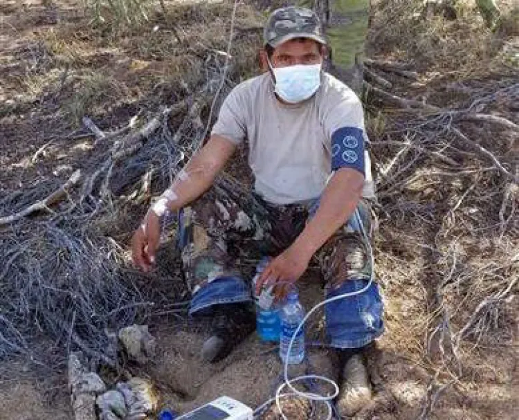 Rescatan a 50 migrantes del desierto