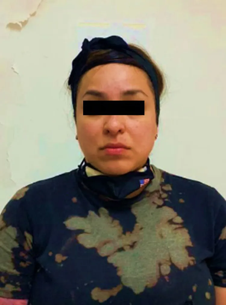 Sorprenden a mujer con arma de fuego en garita Puerta de México