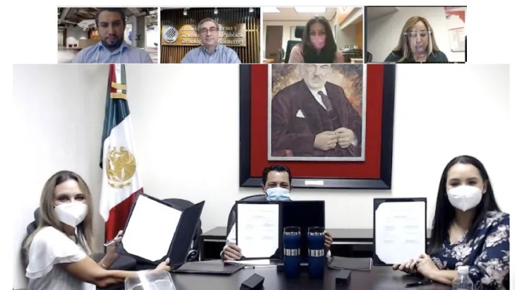 Firma PRI-Sonora convenio con Tecnológico de Monterrey