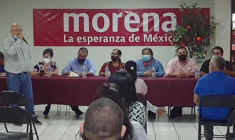 Se suman líderes de Colonias a MORENA
