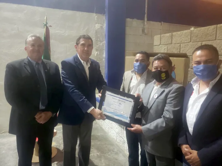 Reciben Rotarios Nogales Industrial “Mención Platino”