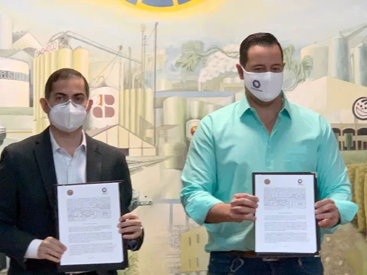 Firman convenio para promover proceso electoral