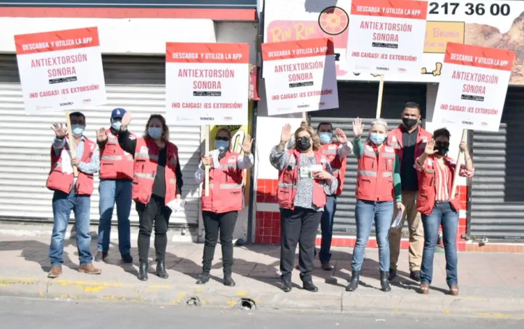 Promueven aplicación antiextorsión