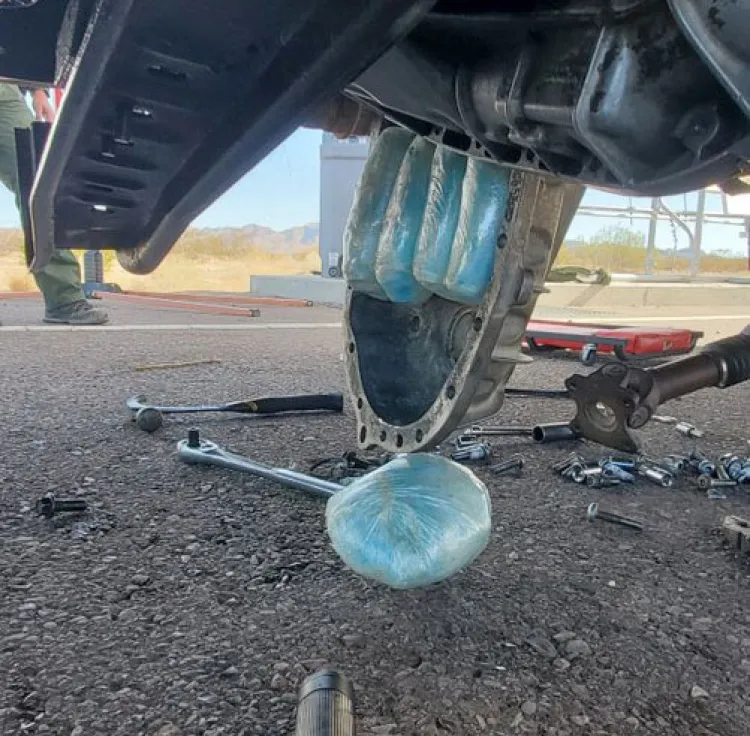 Detectan droga en retén carretero