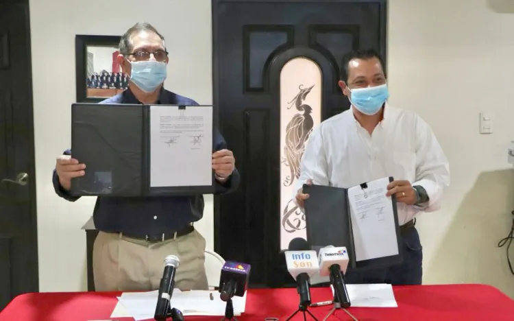 Signa PRI-Sonora convenio con Visión y Orden Sonora