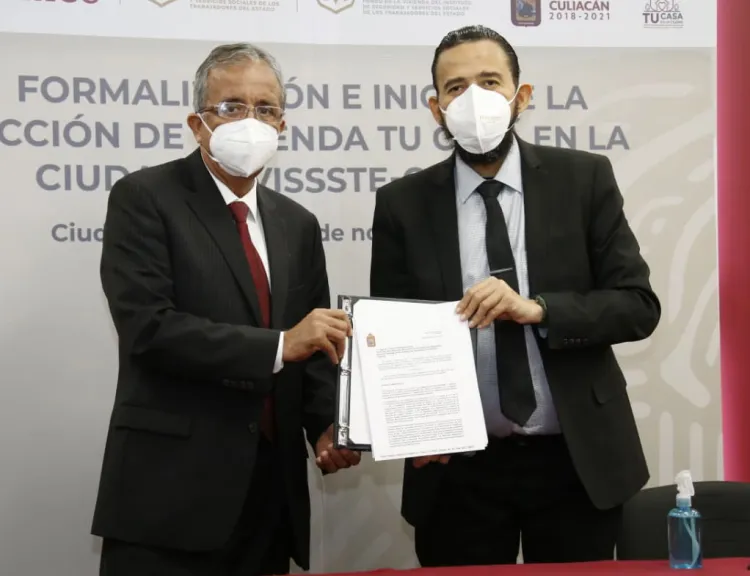 Firma Fovissste convenios