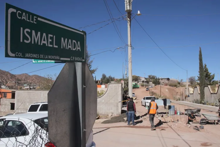 Pavimentan la calle Ismael Mada
