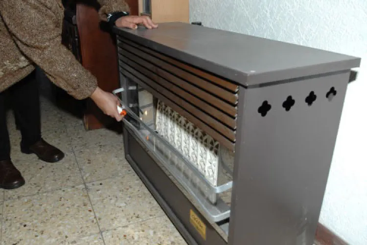 Previenen sobre uso de calefactores